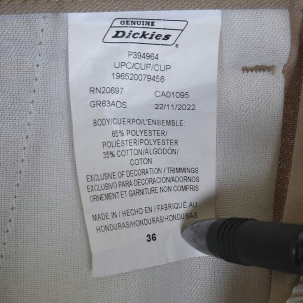Men's Shorts 36 Dickies Excellent Preowned Condition - Picture 5 of 6